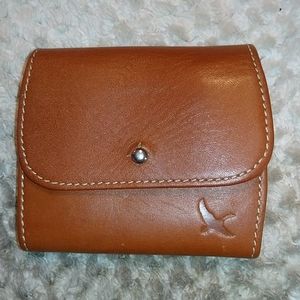 Vintage Eddie Bauer genuine leather coin purse